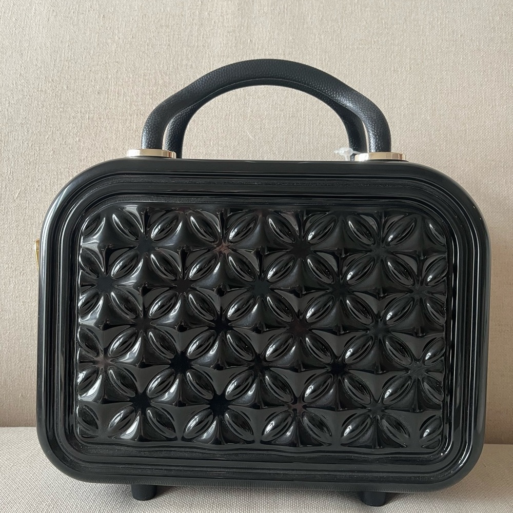 Elegant Black Cosmetic/Travel Bag